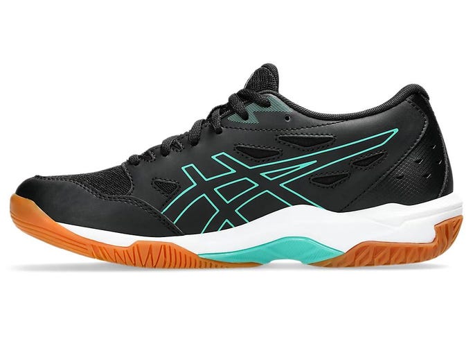 Asics Womens Gel Rocket 11 - Black/Illuminate Mint