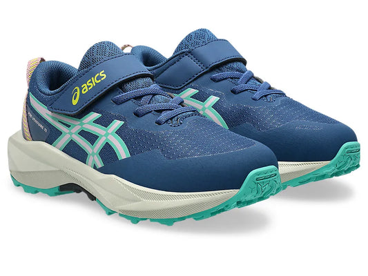 Asics Kids Gel Venture 11 PS - Twilight Blue/Aurora Green
