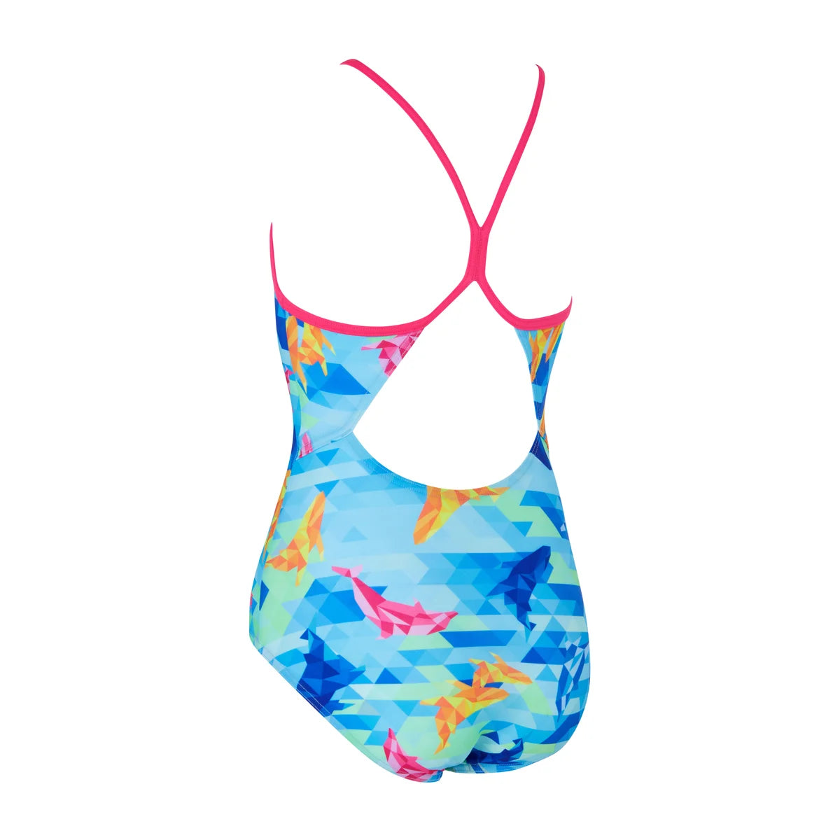 Zoggs Girls Sprintback One Piece - Dolphine
