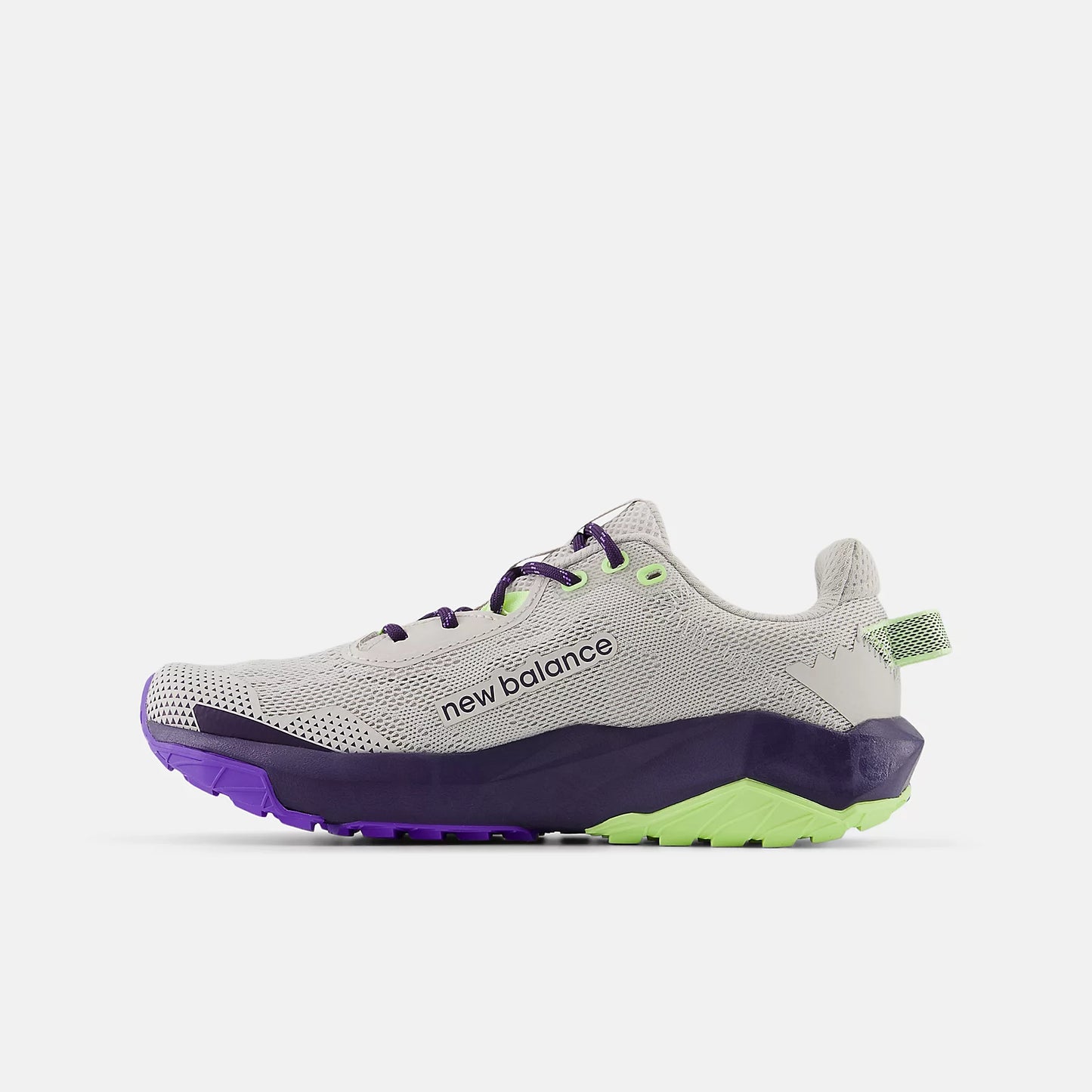 New Balance Big Kids Nitrel Lace - Grey/Electric Indigo