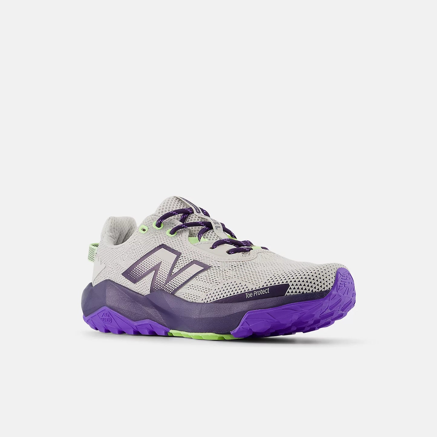 New Balance Big Kids Nitrel Lace - Grey/Electric Indigo