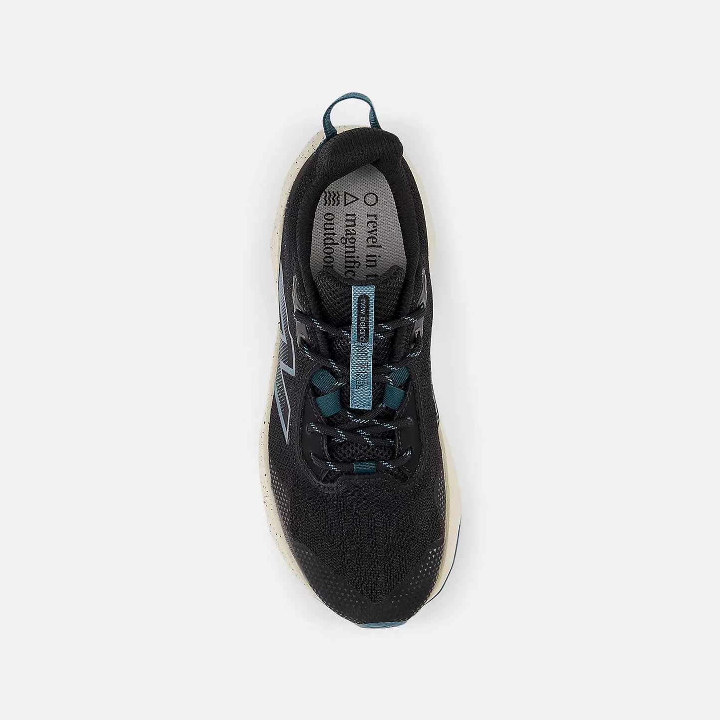 New Balance Big Kids Nitrel Lace - Black/Saltwater/Timberwolf