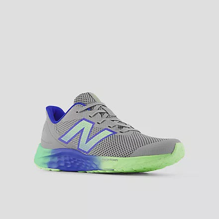 New Balance Big Kids Arishi V4-Grey/Blue