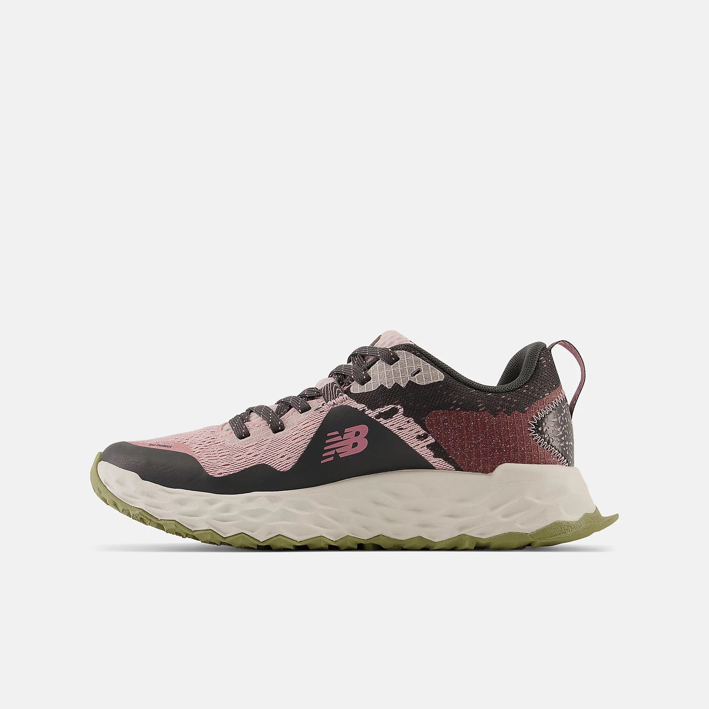 New Balance Kids Fresh Foam Hierro v7 - Stone Pink/Burgundy/Black
