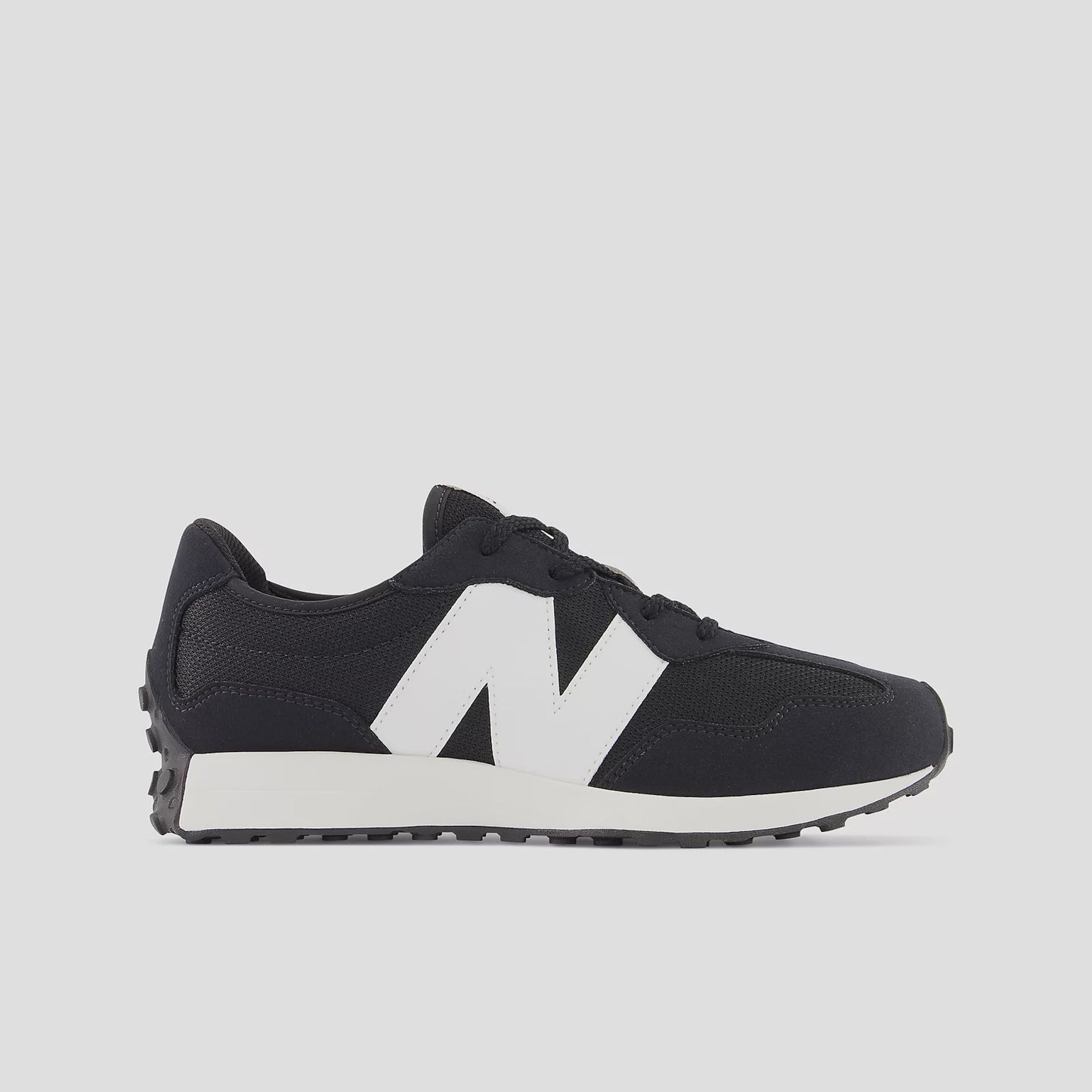 New Balance Big Kids 327 - Black/White