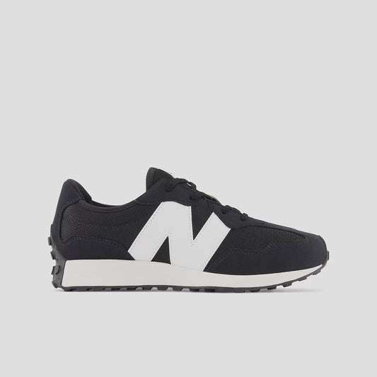New Balance Big Kids 327 - Black/White