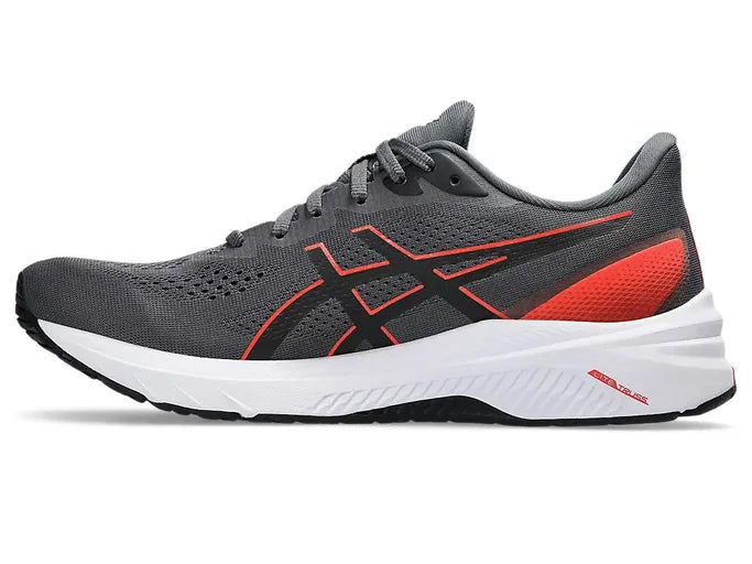 Asics Mens GT 1000 12 (2E) - Carrier Grey/True Red