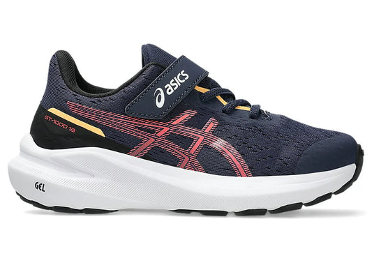 Asics Kids GT 1000 13 PS - Midnight/Flash Red