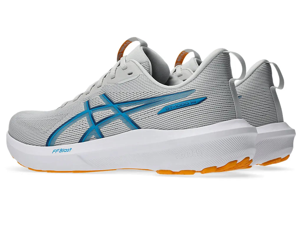 Asics Mens GT 1000 14 (2E) - Cloudy Grey/Twilight Blue