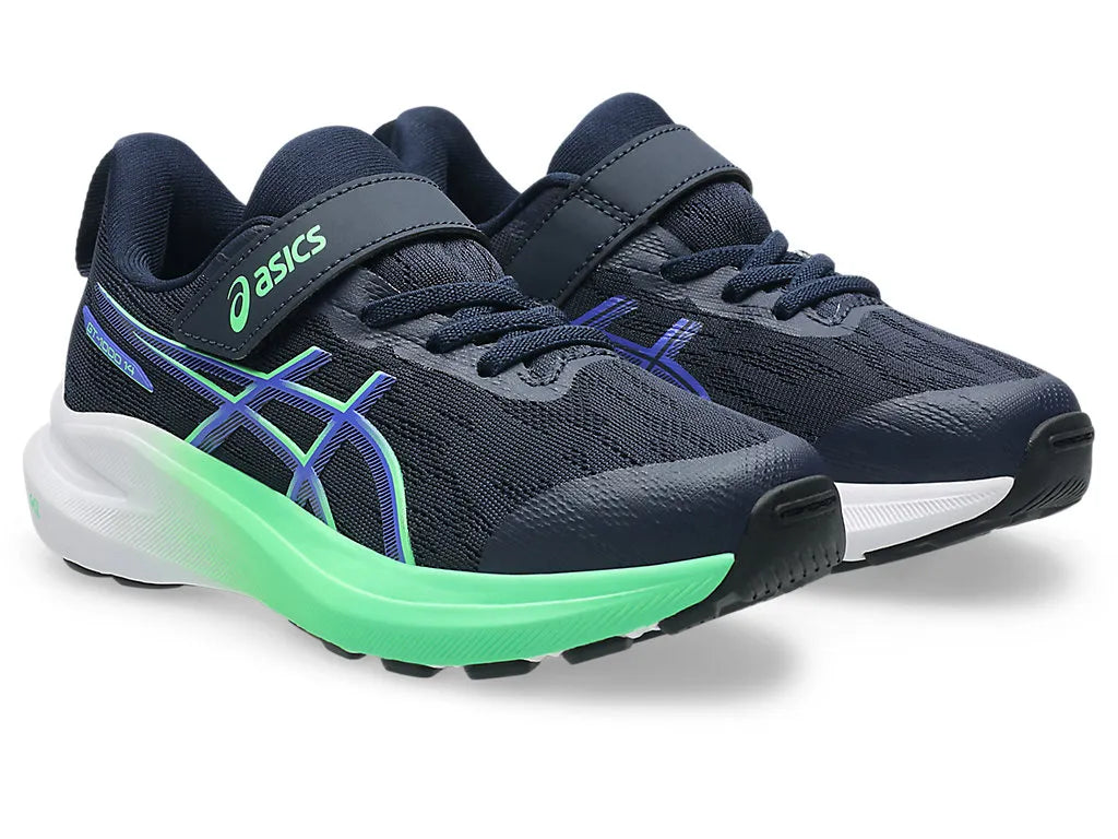 Asics Kids GT 1000 14 PS - Midnight/Vital Green