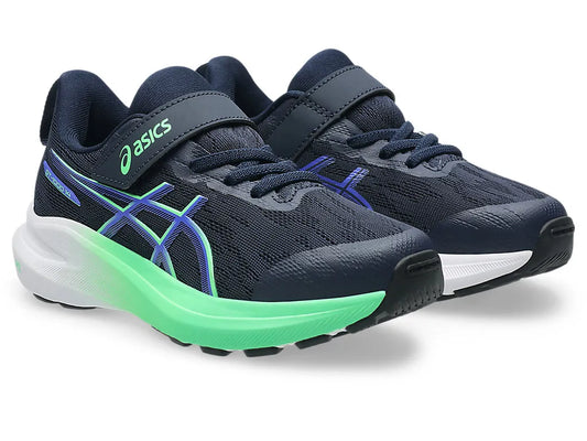 Asics Kids GT 1000 14 PS - Midnight/Vital Green