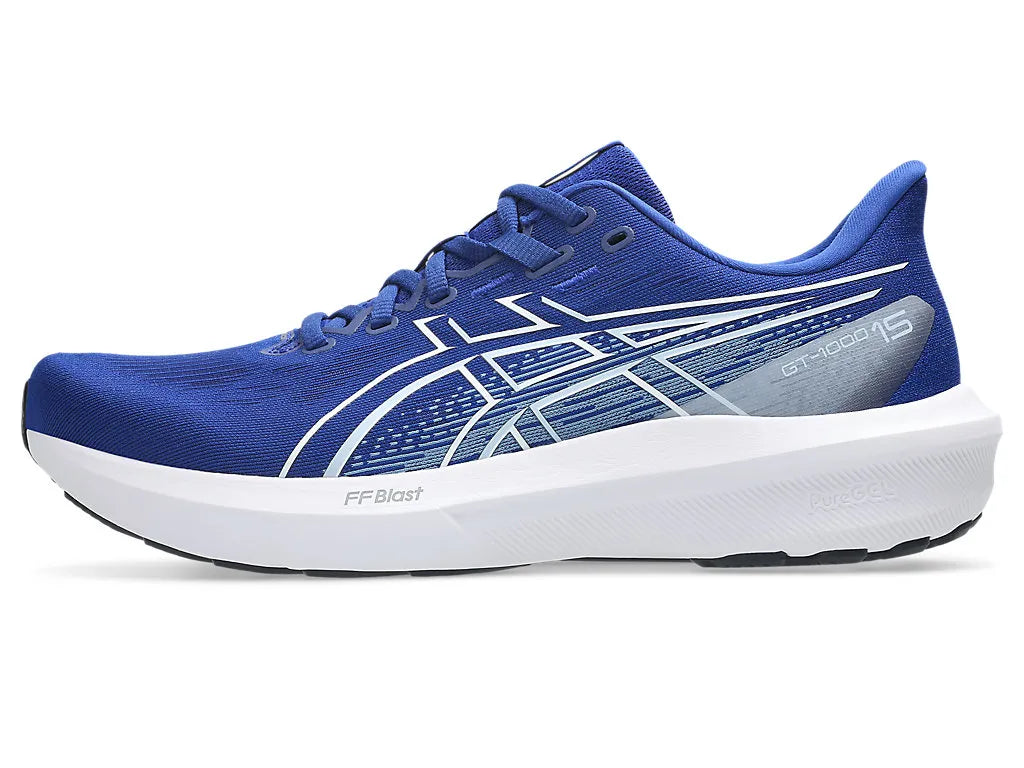 Asics Mens GT 1000 15 - Prussian Blue/White