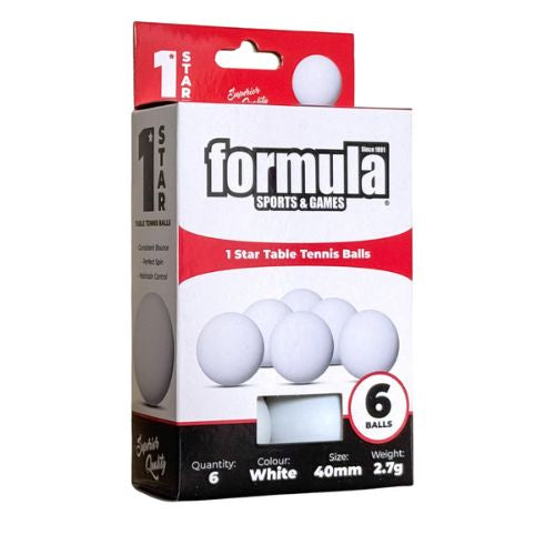 1 star ping pong balls in retail packaging