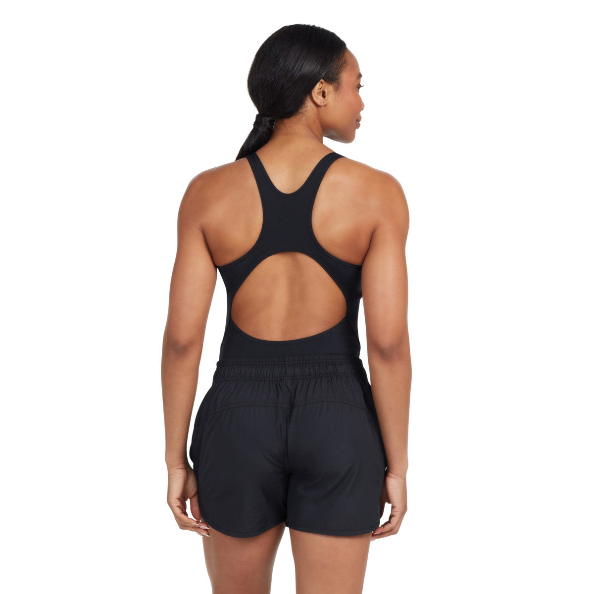 Zoggs Womens Indie Swim Shorts - Black