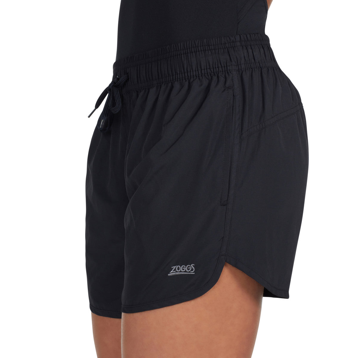 Zoggs Womens Indie Swim Shorts - Black