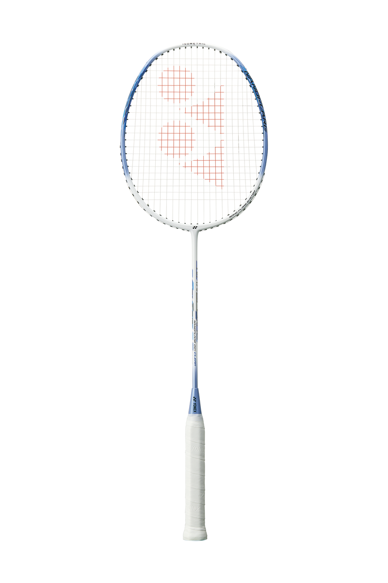 Yonex Nanoflare 001 Clear Badminton Racket - White/Saxe