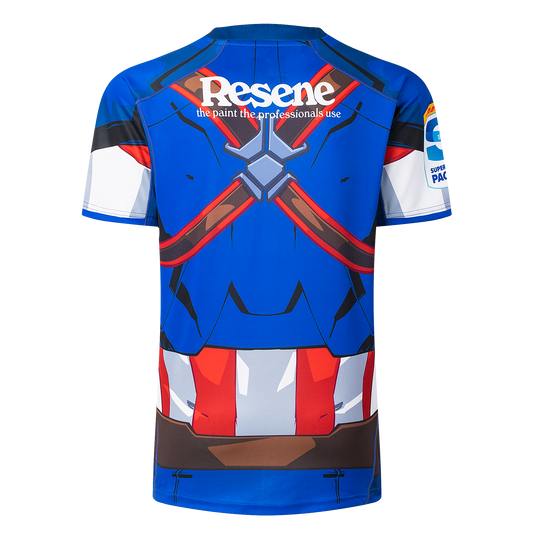 Classics Hurricanes Adults Marvel Captain America Jersey