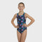 Zoggs Girls Flyback One Piece - Dragonfly