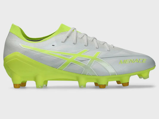 Asics Menace 5 Hybrid Boots - White/Safety Yellow