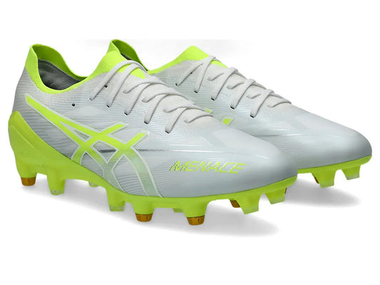 Asics Menace 5 Hybrid Boots - White/Safety Yellow