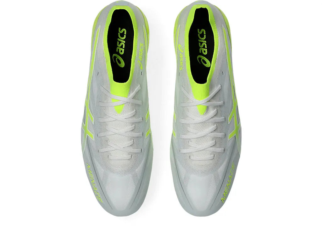 Asics Menace 5 Hybrid Boots - White/Safety Yellow