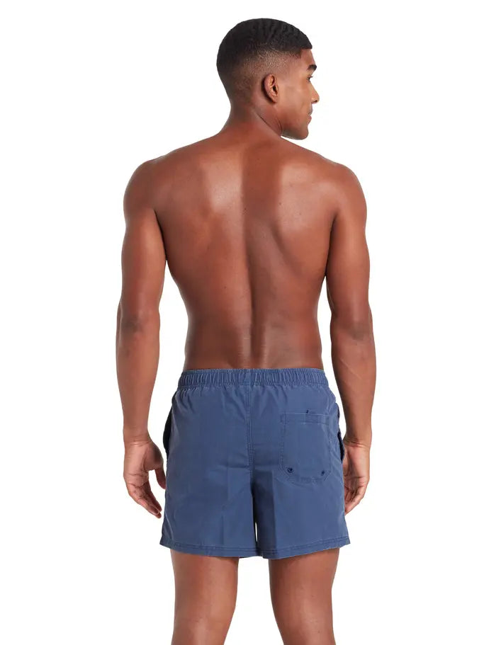 Zoggs Mens Mosman Washed 15 Inch Shorts Ecodura - Navy