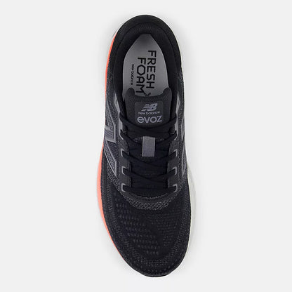 New Balance Mens Fresh Foam X EVOZ v4 (2E) - Charcoal/Orange