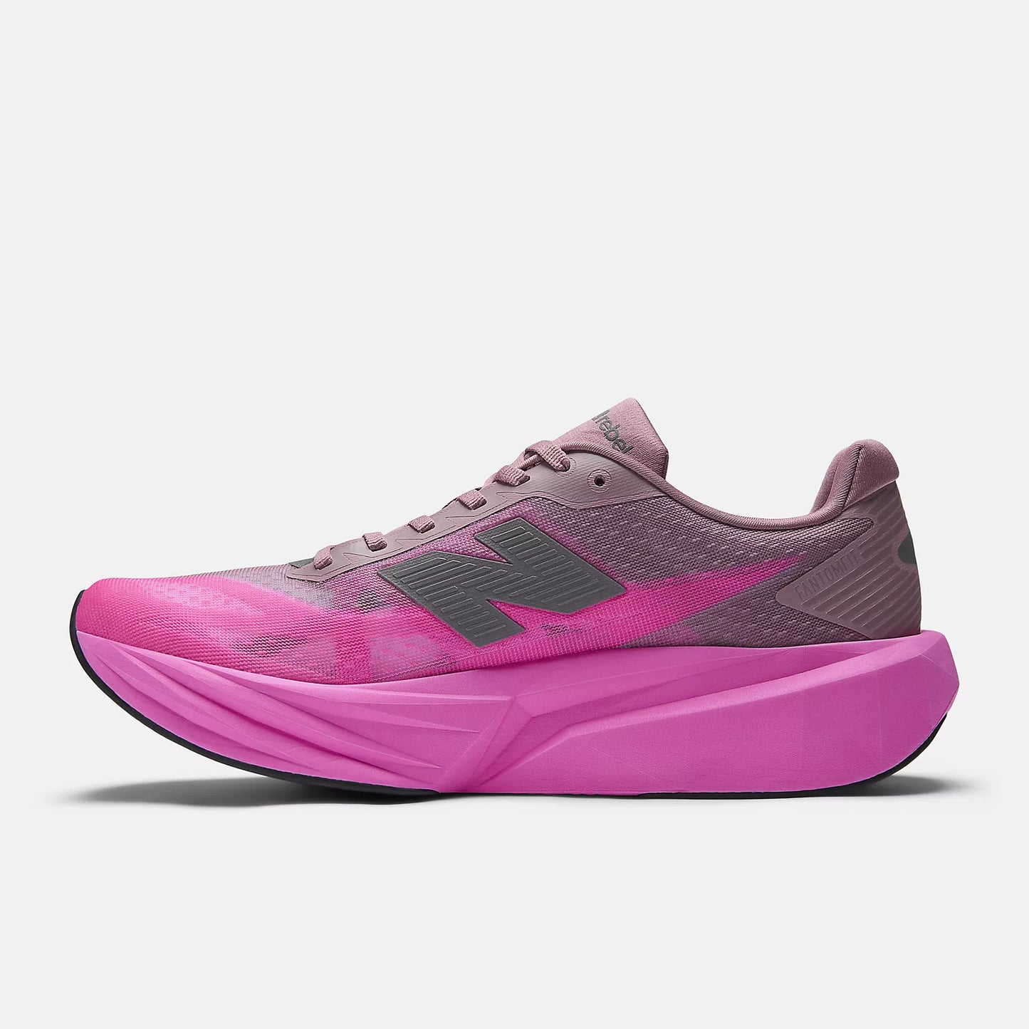 New Balance Womens FuelCell Rebel v5 - Pink Heat/Rosewood