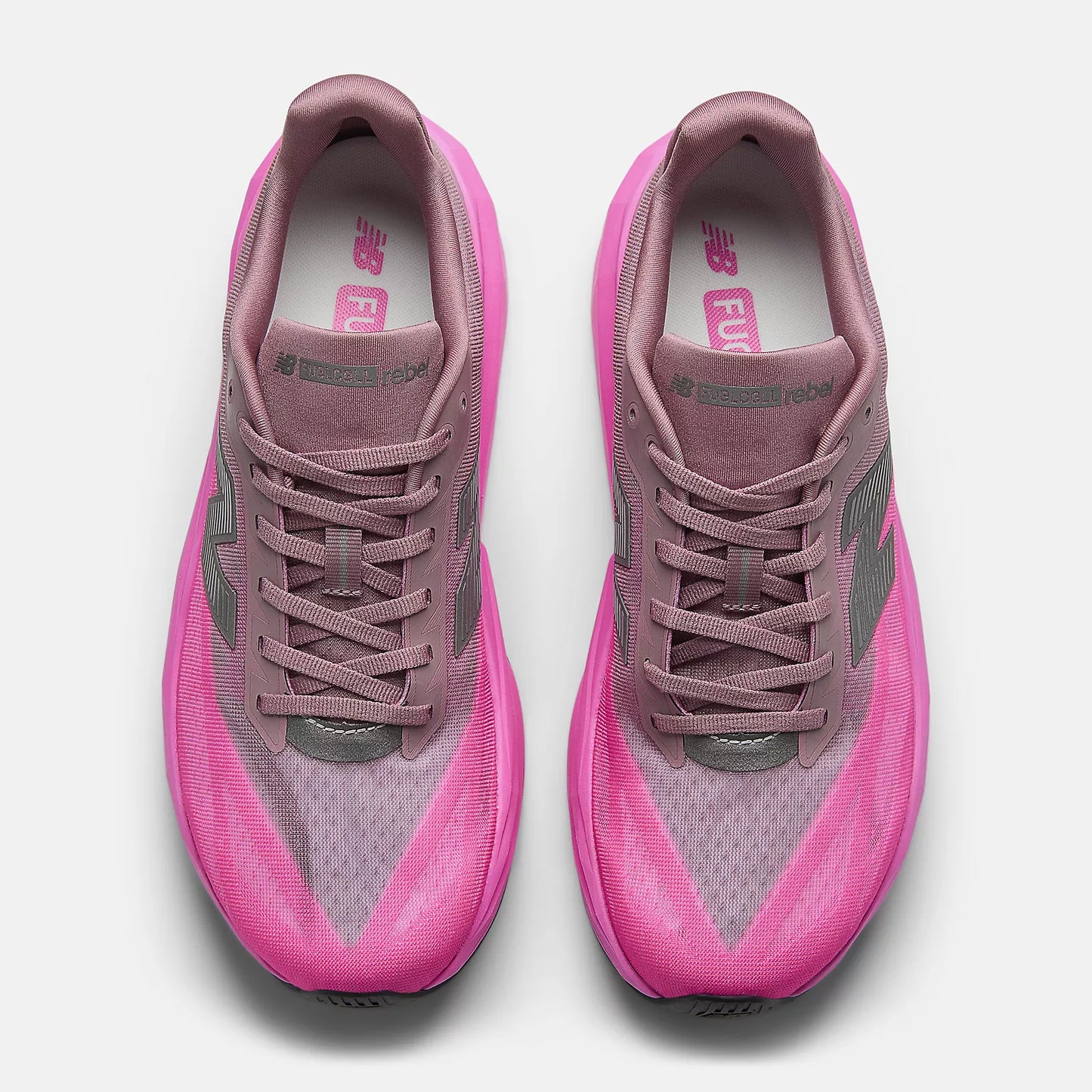 New Balance Womens FuelCell Rebel v5 - Pink Heat/Rosewood