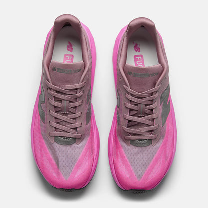 New Balance Womens FuelCell Rebel v5 - Pink Heat/Rosewood