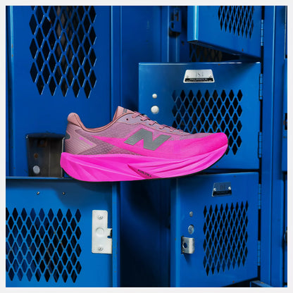 New Balance Womens FuelCell Rebel v5 - Pink Heat/Rosewood