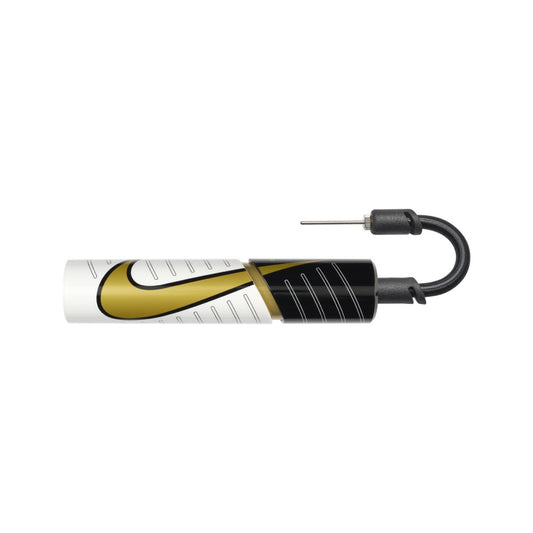 Nike Essential Ball Pump - White/Gold/Black