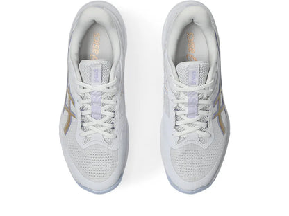 Asics Womens Netburner Ballistic FF 4 (D Width) - White/Champagne