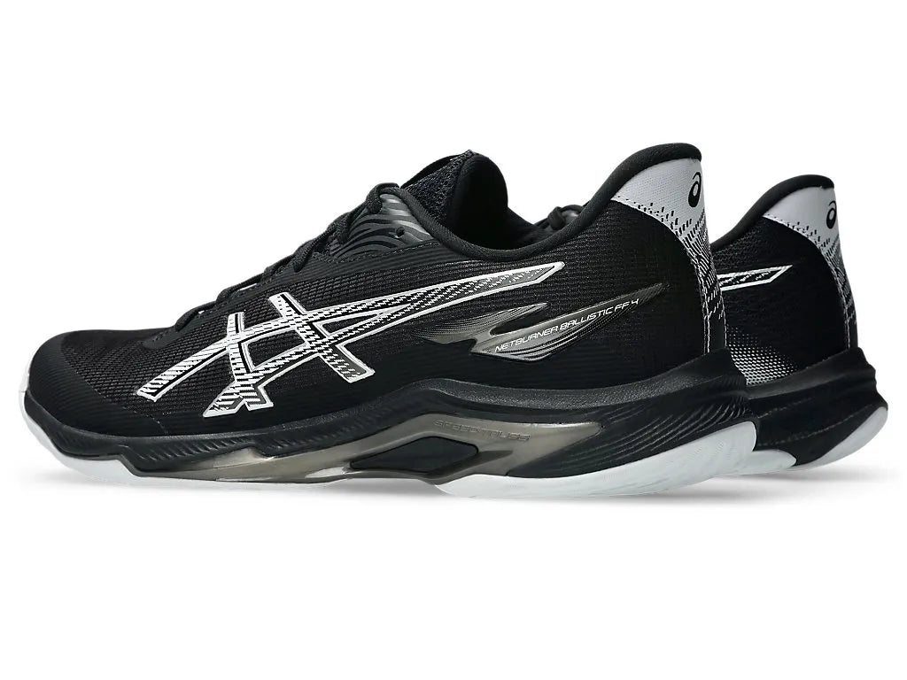 Asics Mens Netburner Ballistic FF 4 - Black/White