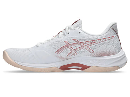 Asics Womens Netburner Ballistic FF 4- White/Rose