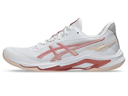 Asics Womens Netburner Ballistic FF 4- White/Rose