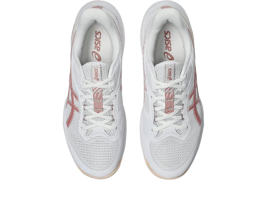 Asics Womens Netburner Ballistic FF 4- White/Rose