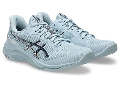 Asics Womens Netburner Ballistic FF4- Sky/Pure Silver