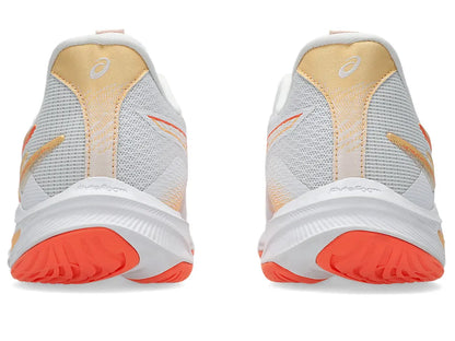 Asics Womens Netburner Ballistic FF 4 - White/Vivid Coral