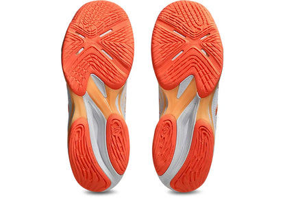 Asics Womens Netburner Ballistic FF 4 - White/Vivid Coral