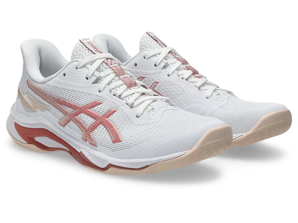 Asics Womens Netburner Ballistic FF 4- White/Rose
