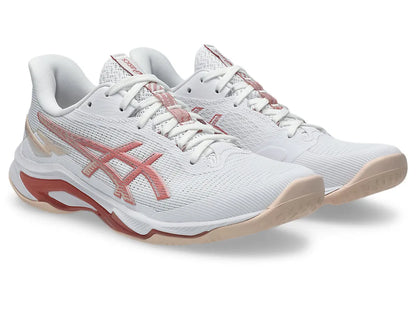 Asics Womens Netburner Ballistic FF 4- White/Rose