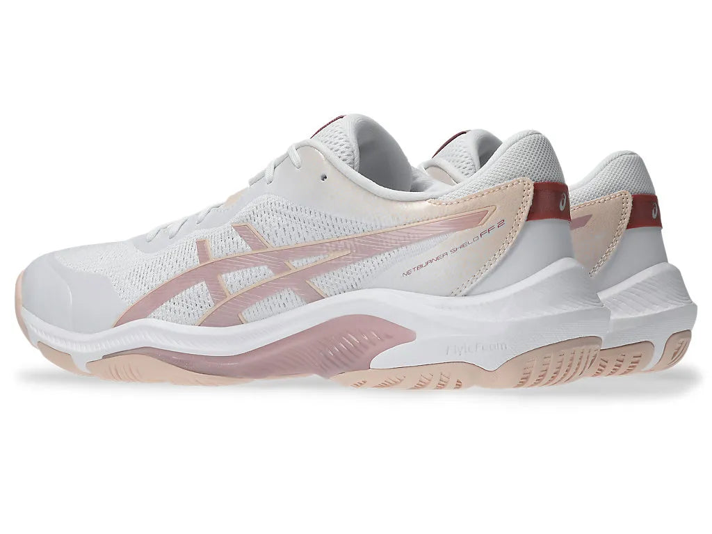 Asics Womens Netburner Shield FF 2 -White/Morganite