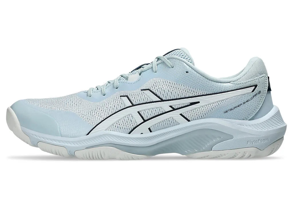 Asics Womens Netburner Shield FF 2- Sky/White