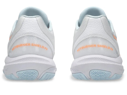 Asics Womens Netburner Shield FF - White/Cool Grey