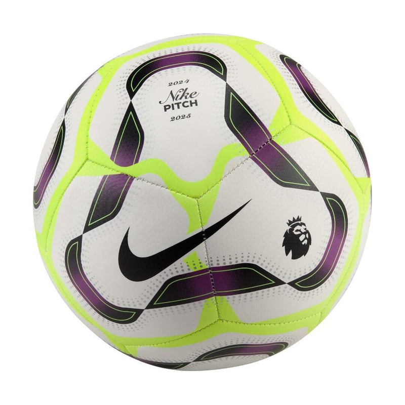 Nike English Premier League Pitch Football - White/Bold Berry/Volt/Black