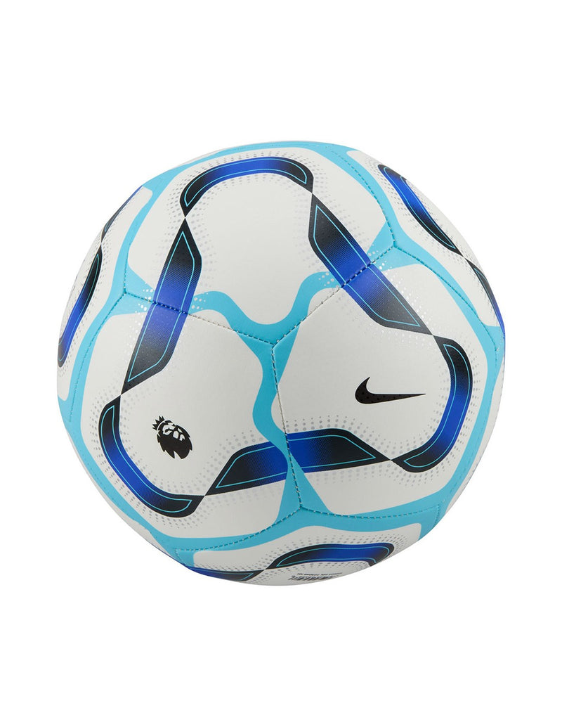 Nike English Premier League Pitch Football - White/Racer Blue/Lagoon Pulse/Black