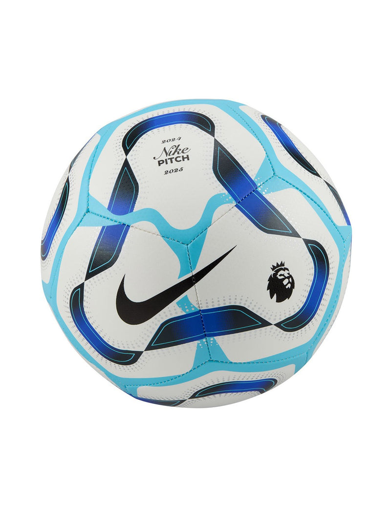 Nike English Premier League Pitch Football - White/Racer Blue/Lagoon Pulse/Black