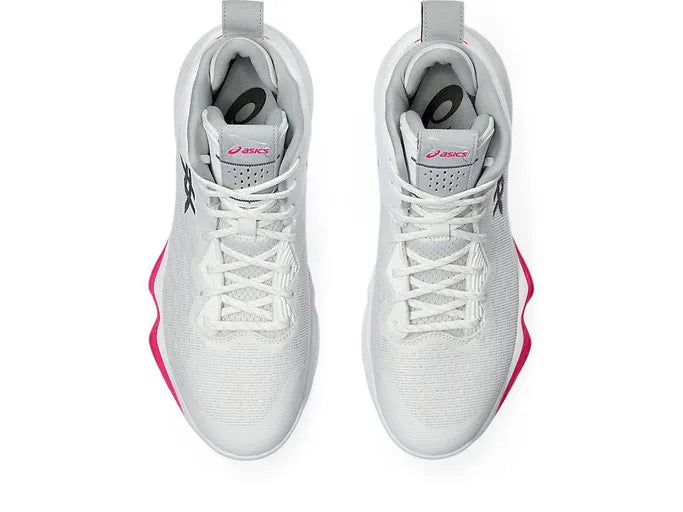 Asics Mens Nova Surge 2 Basketball Boots - White/Carrier Grey