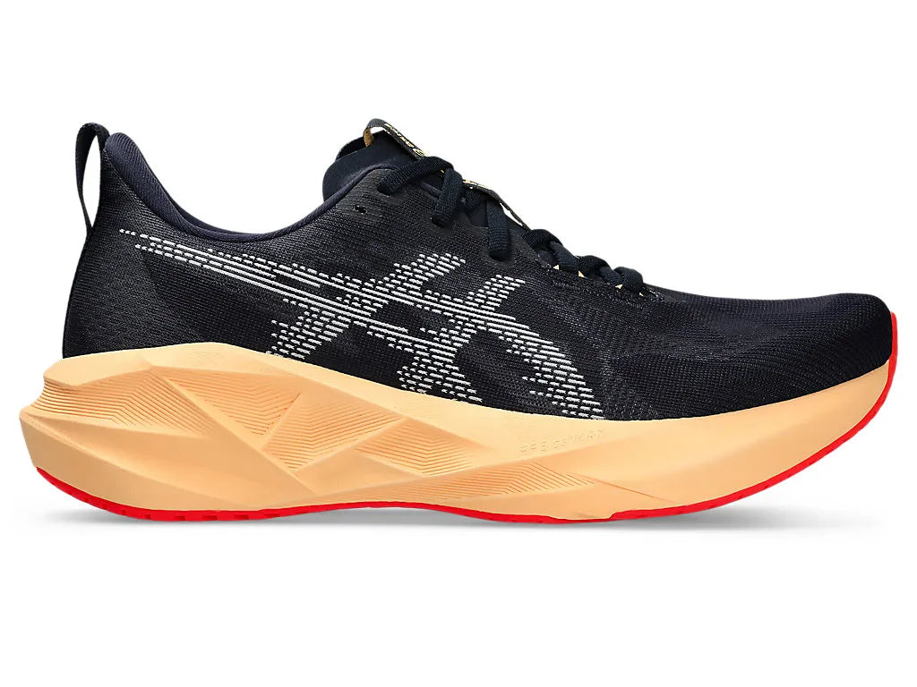 Asics Mens Novablast 5 - Midnight/Orange Glow